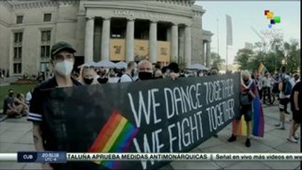 Polonia: comunidad LGBTTTIQ+ rechaza los actos de represión