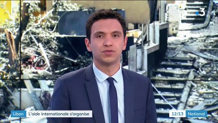 Liban : l'aide internationale se met en place