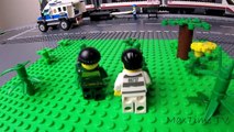 LEGO Train atm bank robbery video for kids
