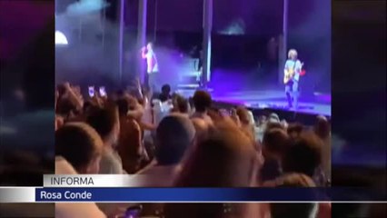 El cantante de Taburete explica en un vídeo su versión de lo ocurrido en el concierto