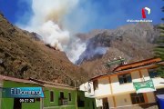 Yauyos: incendios forestales provocan daños irreparables al ecosistema