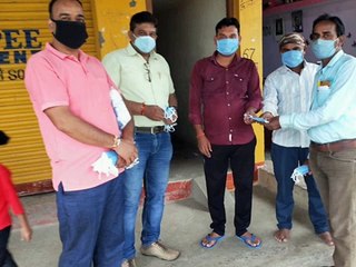 लायन्स क्लब का पुनः मास्क वितरण अभियान