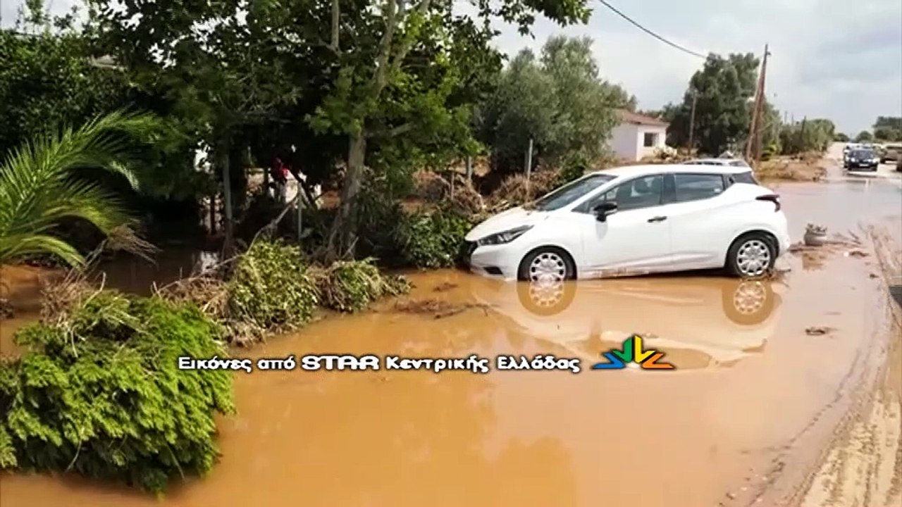 Ψαχνά: Πλημμύρισε το σπίτι του δημάρχου, κινδύν...