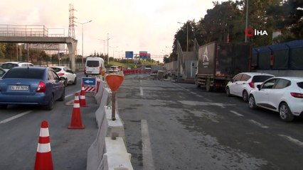 Eyüpsultan’da çöken üst geçidin enkazı kaldırıldı, yolun iki şeridi trafiğe açıldı