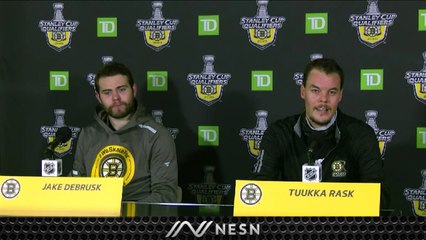 Bruins Netminder Tuukka Rask Confident In Squad Entering Postseason
