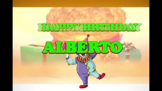 Happy Birthday Alberto - Alberto's Birthday Song - Alberto's Birthday Party