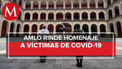López Obrador ofrece un minuto de silencio por victimas de covid-19