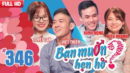 BẠN MUỐN HẸN HÒ #346 | Nữ sinh bản sao Misthy thả thính làm soái ca thế giới di động đổ gục 
