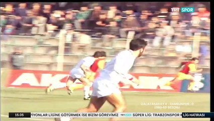 Galatasaray 4-0 Samsunspor [HD] 13.11.1988 - 1988-1989 Turkish 1st League Matchday 13