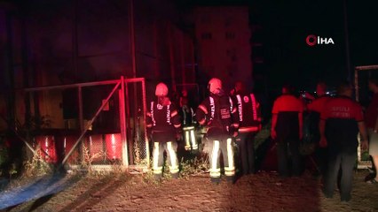 Trafoda çıkan yangın korkuttu