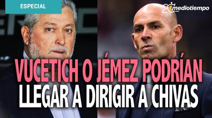 Vucetich es plan A de Chivas, Jémez también agrada a Amaury Vergara