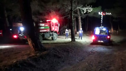 Kazdağlarında korkutan orman yangını