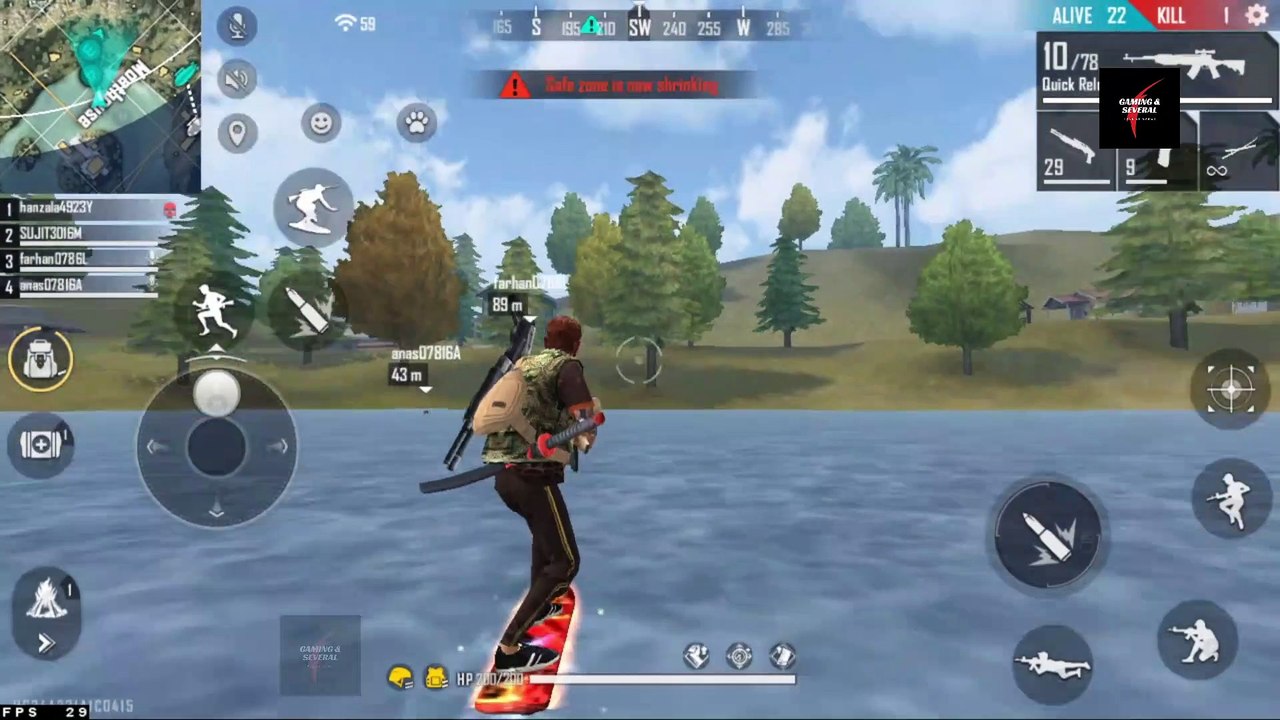 FREE FIRE GAME PLAY|WIN THE MATCH WITH ENJOY