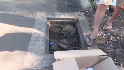 Bình Phước: Nắp hố ga 'không cánh mà bay' | VTC