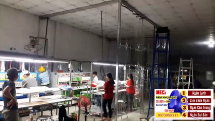 Màn Rèm Nhựa Kéo Dạt Pvc Meci