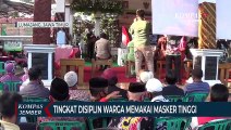 Bupati Thoriq : Tingkat Disiplin Warga Kabupaten Lumajang Memakai Masker Cukup Tinggi