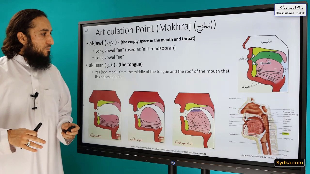 1.39 - "Qur'anic Arabic Recitation with Tajweed Rules" - The letter "Yaa" ( ى )