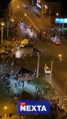 Minsk'te başkanlık seçimi protestosu