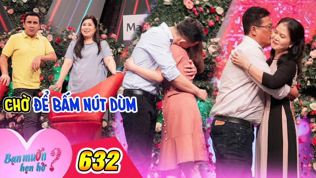 Bạn Muốn Hẹn Hò #632 | Cặp đôi thích quá ÔM CHẶT KHÔNG RỜI, Quyền Linh Hồng Vân phải bấm nút hẹn hò