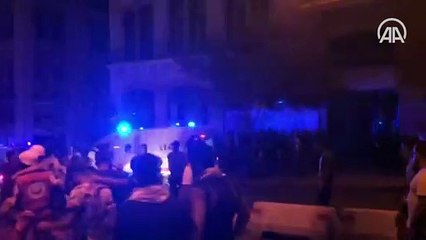 Beyrut'ta güvenlik güçleri protestoculara müdahale ediyor