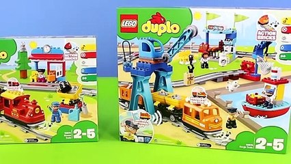 Trenzinhos de brinquedo do LEGO DUPLO  - Trens do Lego Duplo trains