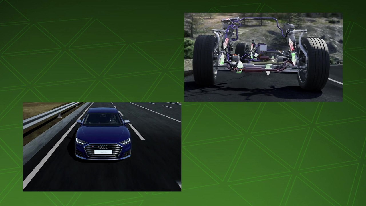Audi SQ8 / S8 – Fahrwerkskomponenten PiP Animation