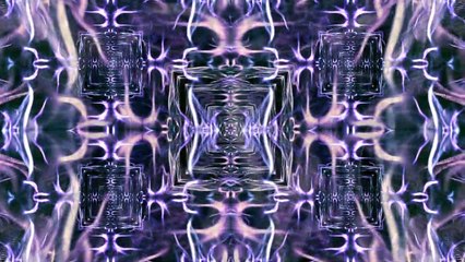 Free Background, Space, Futuristic, Fractal, Kaleidoscope, Lights, Geometry, Abstract Animation HD