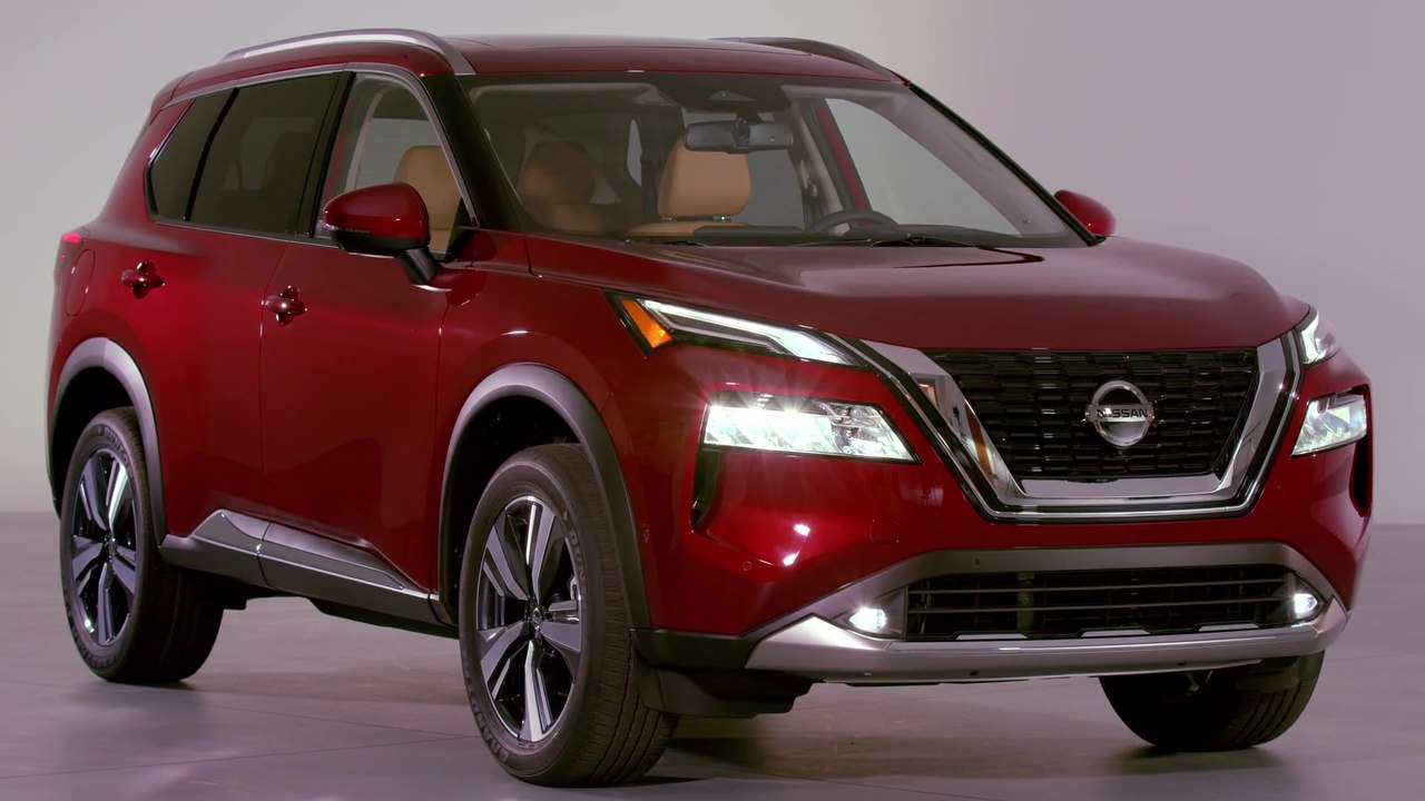 2021 Nissan Rogue Design preview in Studio