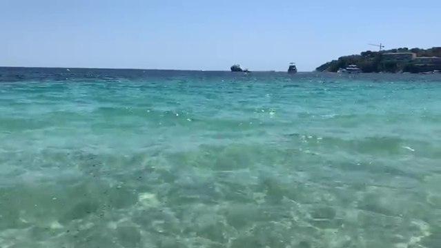 Hilos de combustible hallados en la playa de Magaluf