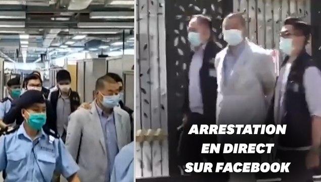 Hong Kong: Le seul patron de presse anti-Chine et pro-démocratie arrêté