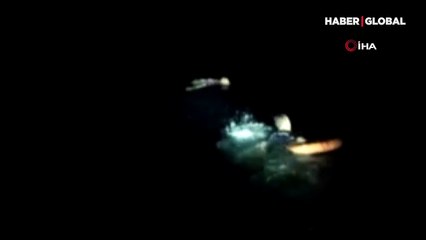 Feribottan atladı sahil güvenlik böyle kurtardı