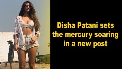 Disha Patani sets the mercury soaring in a new post