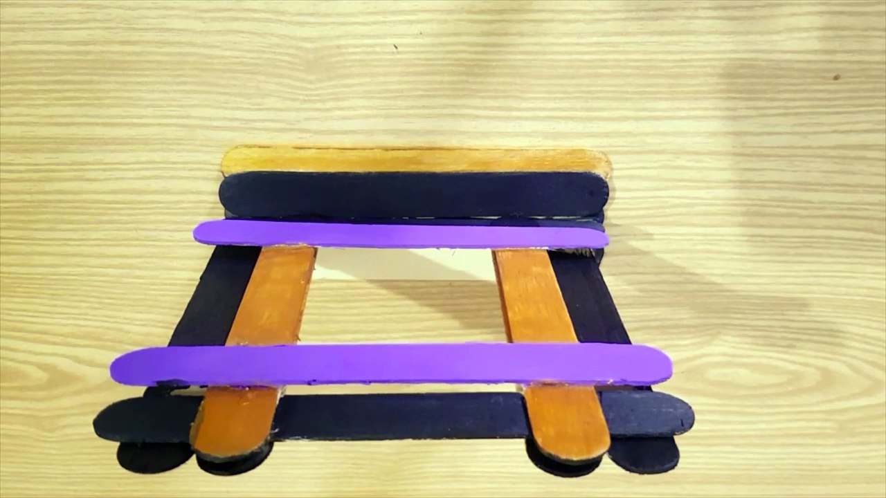 How to Make a Photo Frame | Easiest way to make beautiful Picture Frame with ice cream sticks | DIY