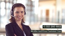 McAfee AntiVirus Support (1-315-280-8812) Customer Phone Number