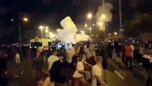 Policía bielorrusa reprime protestas contra triunfo electoral de Lukashenko