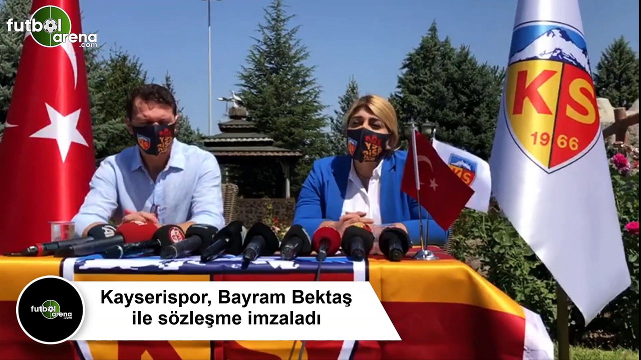 Kayserispor, Bayram Bektaş ile sözleşme imzaladı