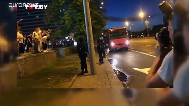 Los bielorrusos protestan contra Lukashenko y desestiman su victoria electoral