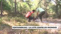Pour lutter contre les incendies dans la forêt de Fontainebleau, les pompiers utilisent un drone équipé d'une caméra thermique - VIDEO