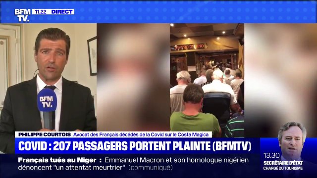 Avocat des Français décédés du Covid-19 sur le Costa Magica: Il n'y avait pas suffisamment de masques, ni de gel hydroalcoolique