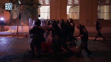 La violencia protagoniza las protestas en Beirut dejando un policía muerto y más de 170 heridos