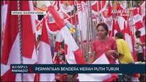 Omzet Pedagang Pernak Pernik Kemerdekaan Turun