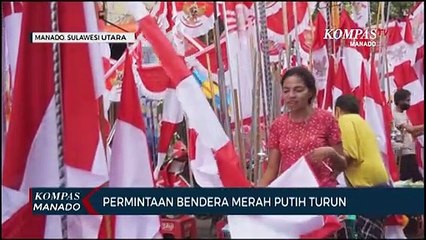 Omzet Pedagang Pernak Pernik Kemerdekaan Turun