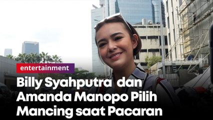 Billy Syahputra dan Amanda Manopo Pilih Mancing saat Pacaran