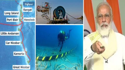 Special day for Andaman and Nicobar Islands’, says PM Modi ahead of submarine OFC launch.