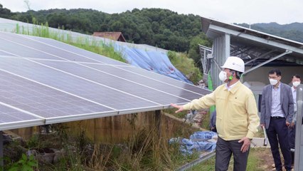 장마·폭우로 태양광 발전시설 중 12곳 피해 / YTN