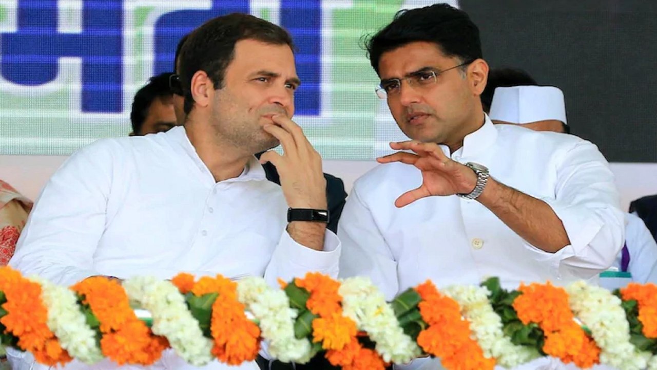 Sachin holds meeting with Rahul, Priyanka Gandhi