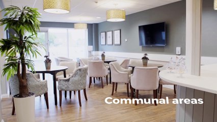 Inside Webb Ellis Court development for older people in Scarborough