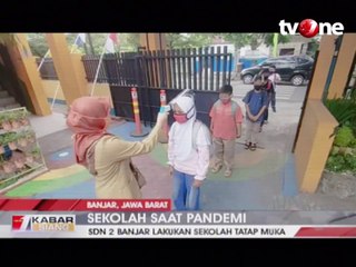 SDN 2 Banjar Lakukan Sekolah Tatap Muka