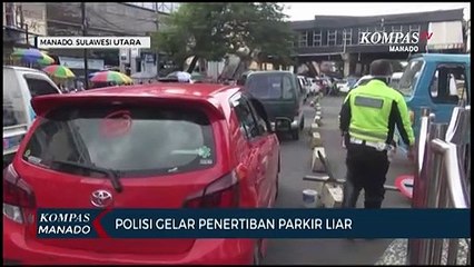 Polisi Gelar Penertiban Parkir Liar