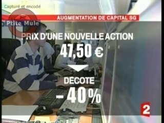 SocGen : les actionnaires renflouent la banque